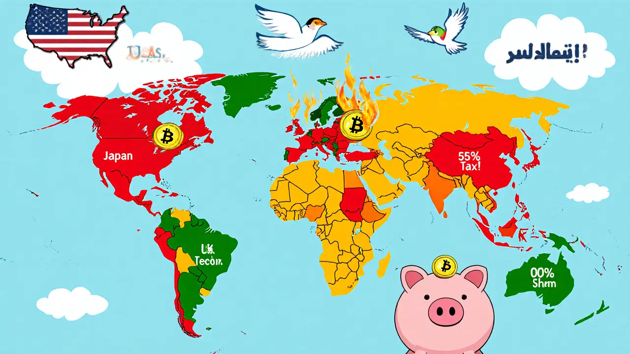 Crypto Tax Rates by Country: Where You Pay the Most and Least in 2025