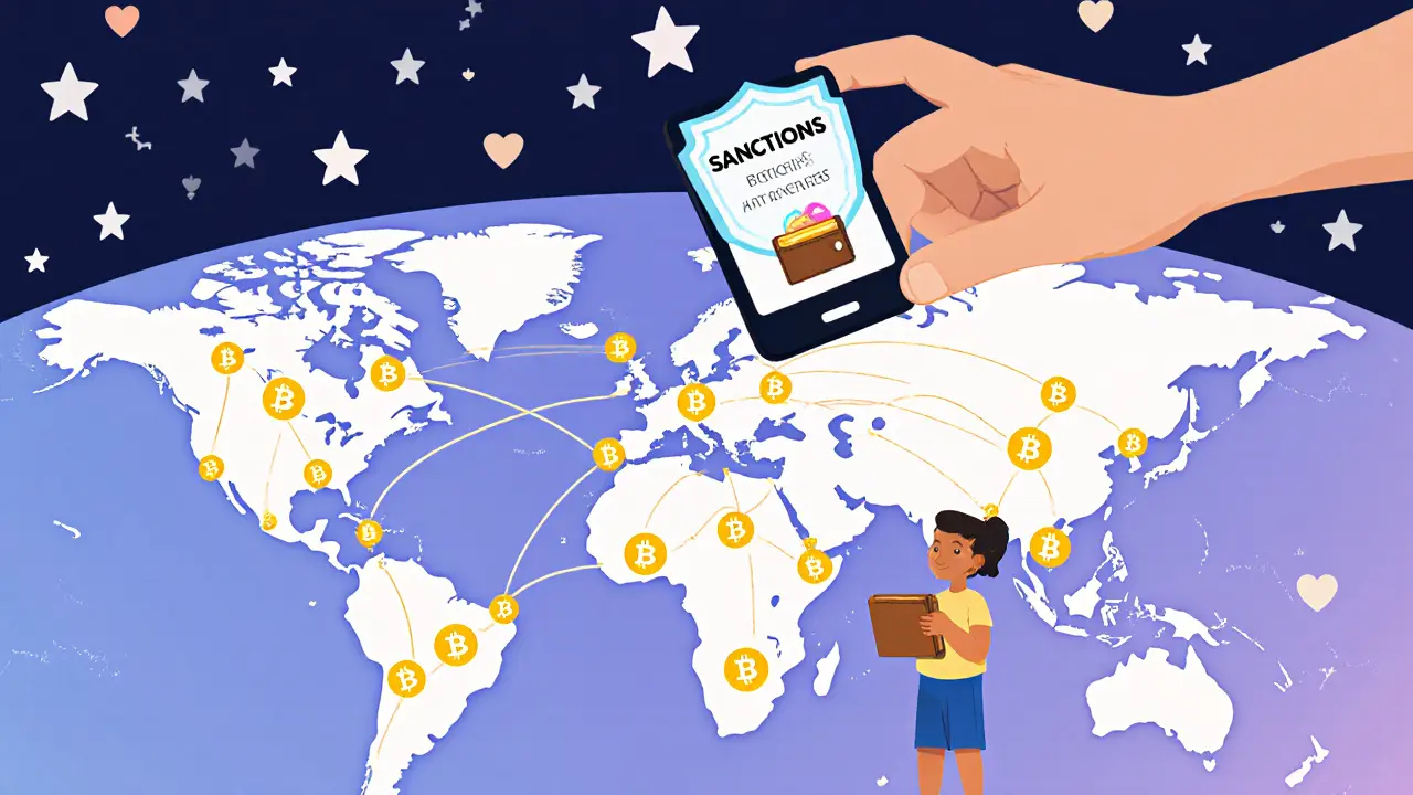 Crypto links Cuba to families abroad, overcoming sanctions with digital connection.