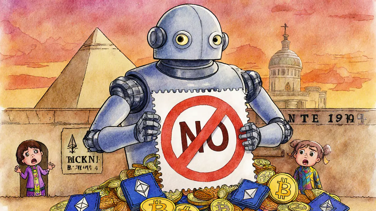 Complete Crypto Ban in Egypt: What Law 194 of 2020 Really Means