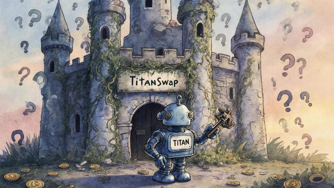 What is TitanSwap (TITAN) crypto coin? The truth about a dying DeFi project