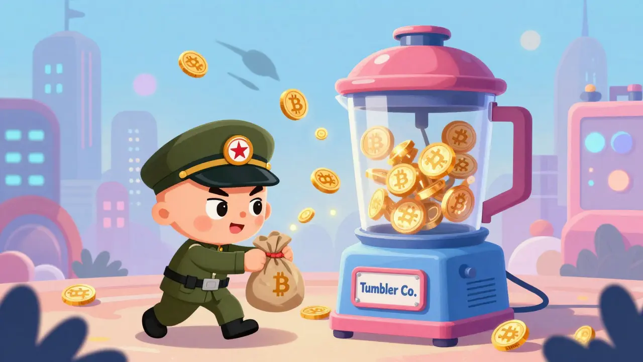 How Cryptocurrency Mixing Services Enable North Korea’s Money Laundering Operations