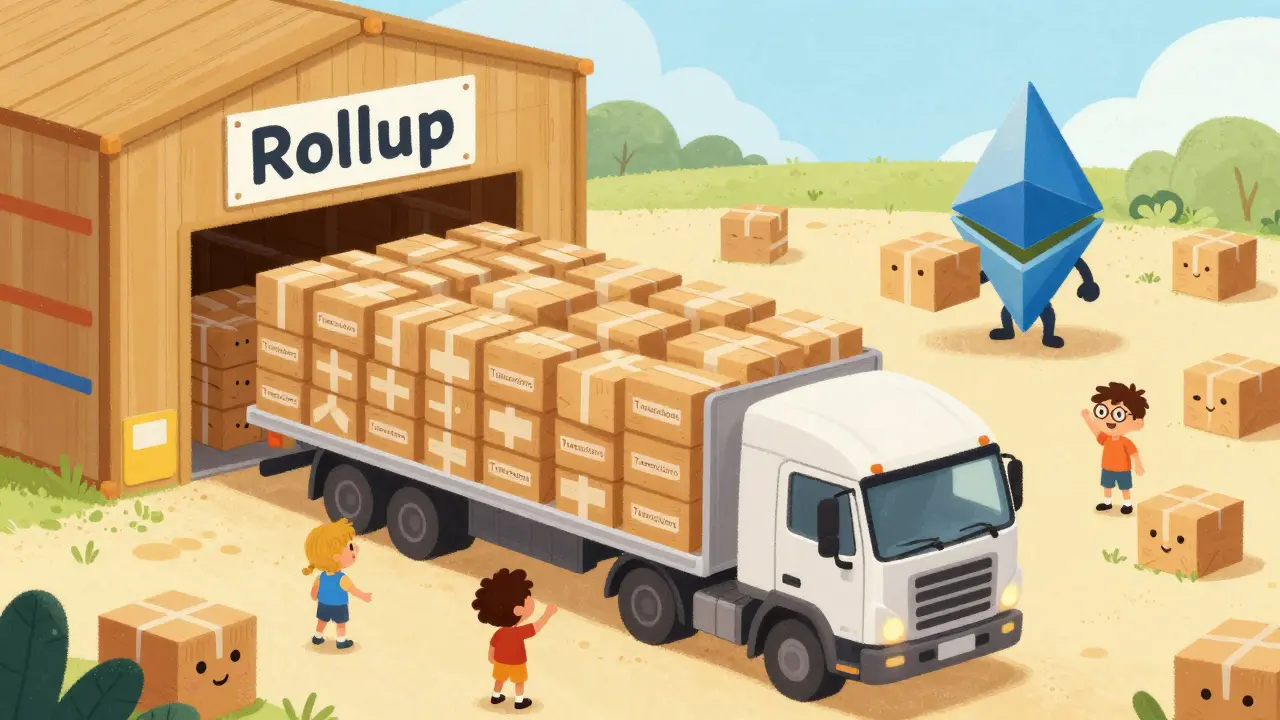 How Rollups Drastically Cut Blockchain Transaction Costs