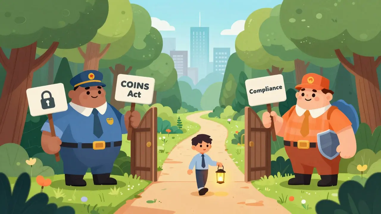 Business owner navigating narrow path of crypto regulations