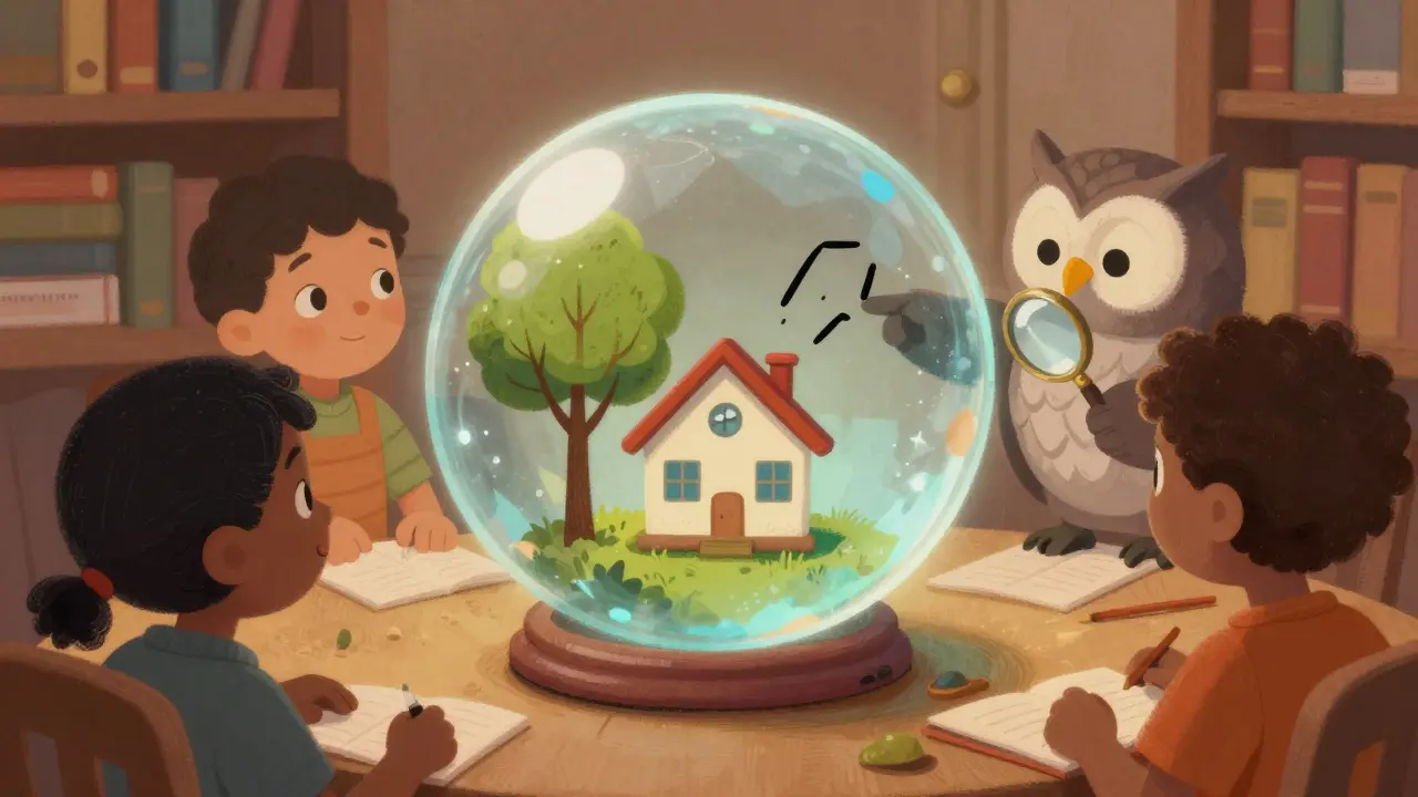 Animals analyzing volatile market trends in a cozy library setting